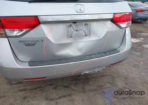 2014 Honda Odyssey Lx z USA, uszkodzony, nr VIN 5FNRL5H26EB058589